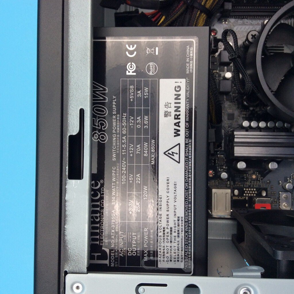 中古 Frontier デスクトップPC(Ryzen 5 5600X/8GB/SSD128GB/GTX1650