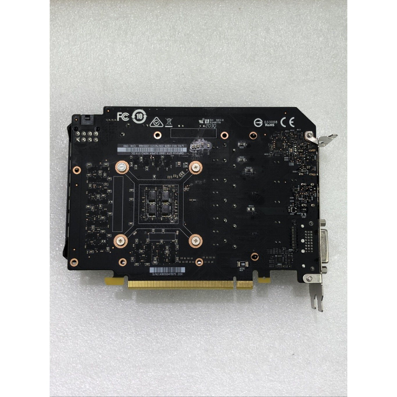 中古 MSI GeForce GTX 1660 SUPER AERO ITX OC (GTX1660 SUPER) 141207