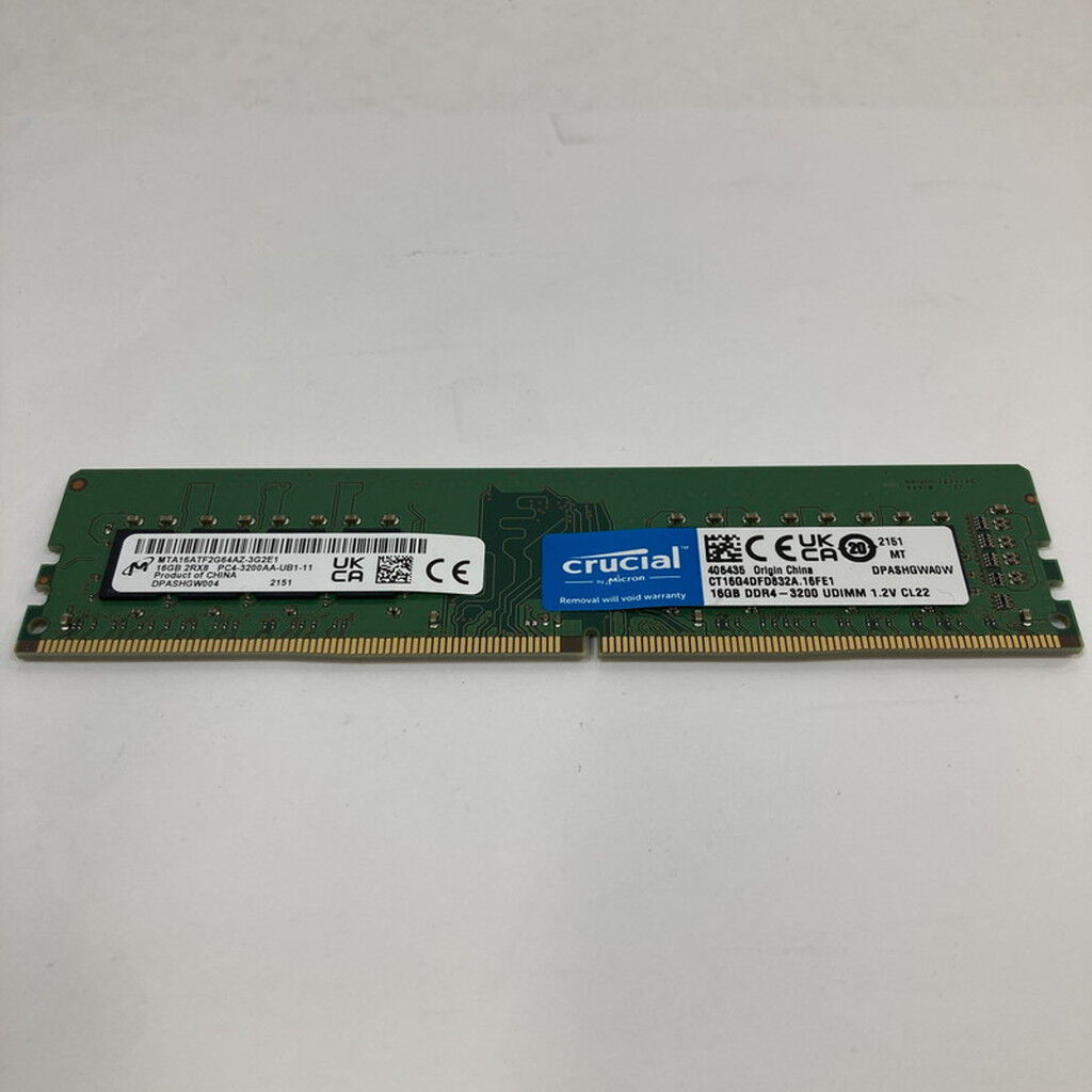 中古 PC4-25600 16GB デスクトップ用(DDR4-3200) 140728 （342317