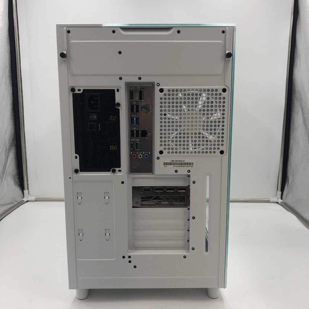 中古 自作PC H9White(i7 13700K/32GB/SSD500GB+2TB/RTX4070 Ti SUPER