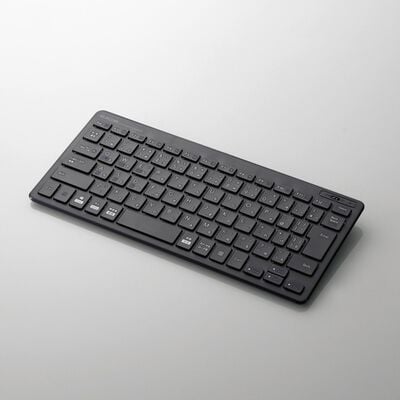 エレコム  Bluetooth超薄型ミニキーボード TK-FBP100BK (ブラック) 