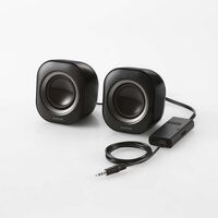 エレコム  MS-P08A2BK (パソコン用2.0chスピーカー) 