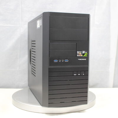 【通販センター】中古  THIRDWAVE Magnate EM041(AMD Ryzen 5 3500/64GB/SSD500GB/なし/NVIDIA GeForce GTX 1650 4GB/W11H64 MAR) 180956 