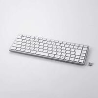 エレコム  TK-PN1075MPWH (Precisionist mini USB無線/Bluetooth薄型ミニキーボード ホワイト) 