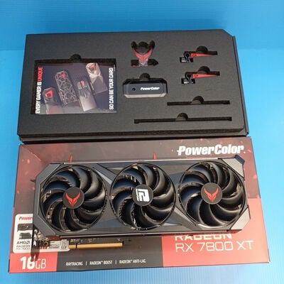 【大須店】中古  PowerColor Red Devil AMD Radeon RX 7800 XT 16GB GDDR6 3120023942 