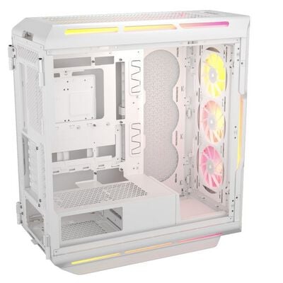 Corsair  iCUE LINK 5000T LX RGB White CC-9011299-WW  (E-ATX ガラス ホワイト) 