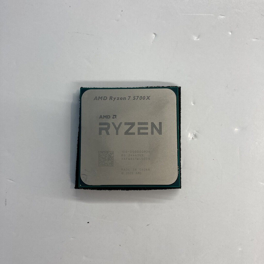 中古 AMD Ryzen 7 5700X (AM4/3.4GHz/36M/C8/T16/65W) 150182 （394942