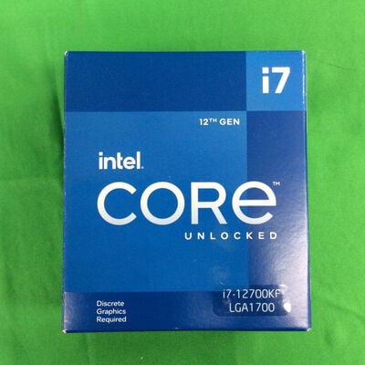【川崎店】中古  INTEL Core i7 12700KF (1700/3.6G/25M/C12/T20) 147858 