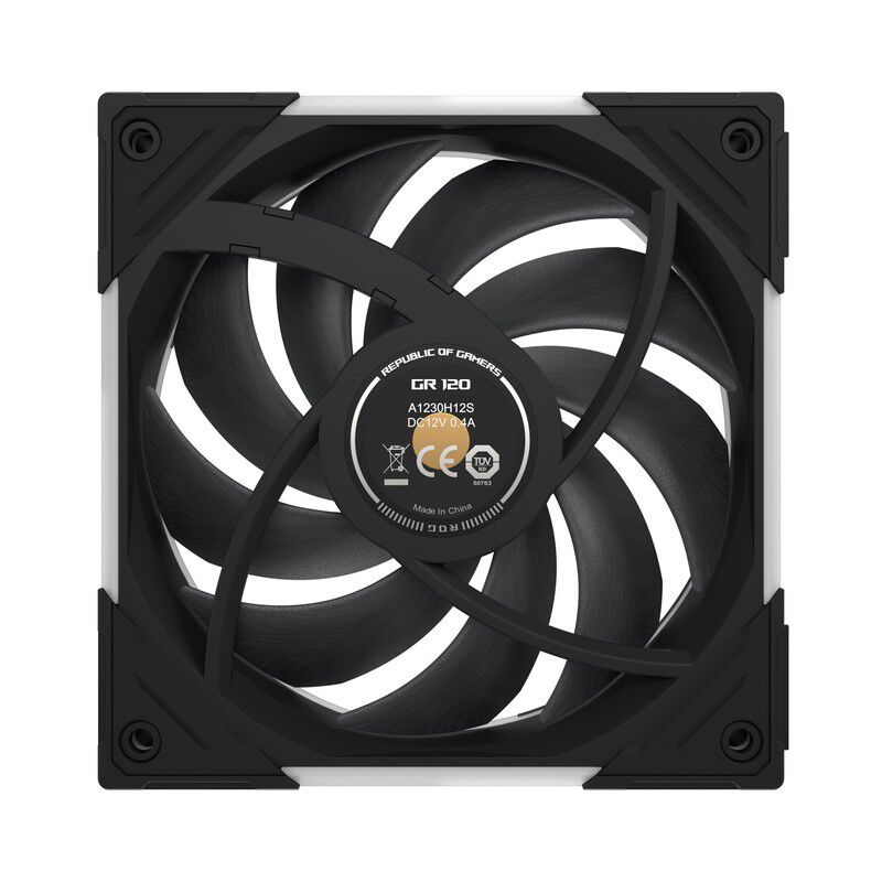 ASUS ROG EURUX GR120 FAN ARGB REVERSE BLACK (120mm ブラック