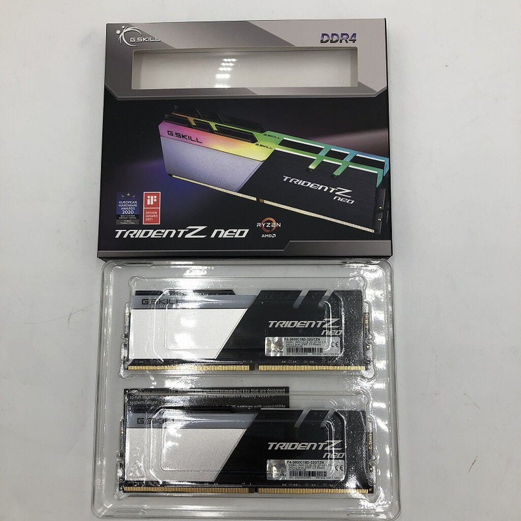 中古 16GB 2枚組(合計32GB) PC4-28800/DDR4-3600 デスクトップ用