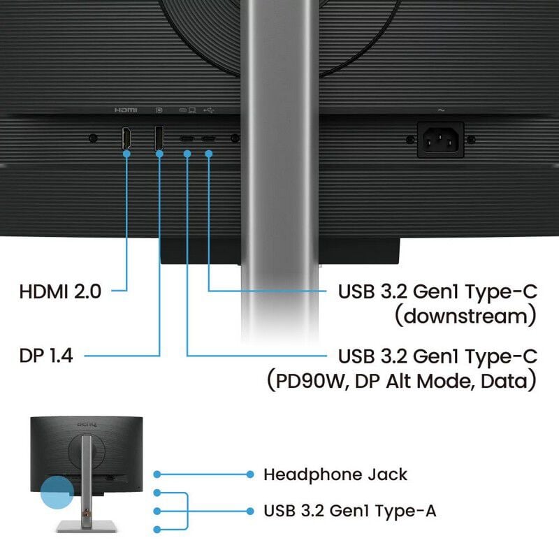 BenQ RD240Q-JP (24.1インチワイド 液晶モニター) ｜ パソコン