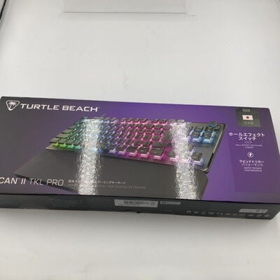 【水戸赤塚店】中古  TURTLEBEACH　Vulcan II TKL Pro TBK-2002-04-JP [ブラック] 4680004133 