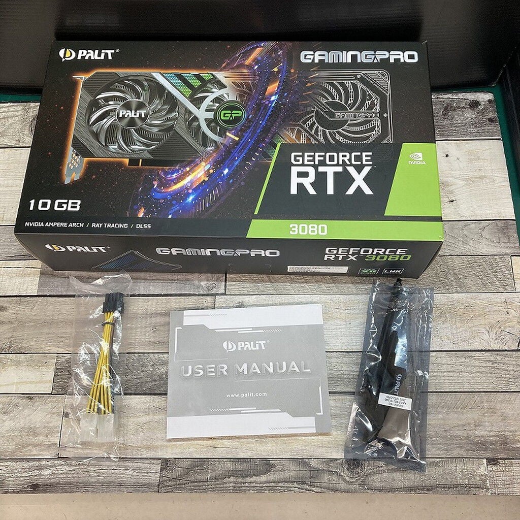 中古 Palit GeForce RTX 3080 GamingPro NED3080019IA-132AA (RTX3080