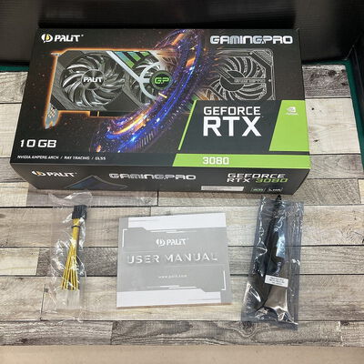 【広島店】中古  Palit GeForce RTX 3080 GamingPro NED3080019IA-132AA (RTX3080 10G) 143515 