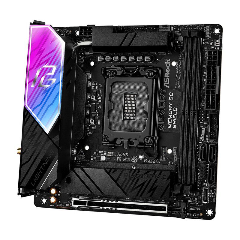 ASRock B860I Lightning WiFi (B860 1851 Mini-ITX) | パソコン ASRock B860I Lightning WiFi (B860 1851 Mini-ITX) | パソコン