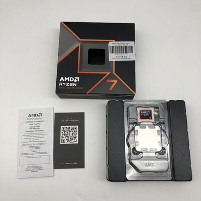【大分店】中古  AMD Ryzen 7 9700X (AM5/3.8GHz/40M/C8/T16/65W) 169022 