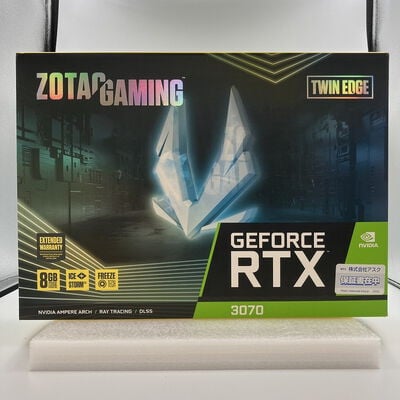 【新潟店】中古  ZOTAC GAMING GeForce RTX 3070 Twin Edge ZT-A30700E-10P（RTX 3070 8GB） 3480032333 