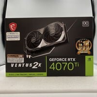 中古  MSI GeForce RTX 4070 Ti VENTUS 2X 12G OC [PCIExp 12GB] 3290007152 