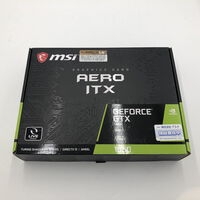 中古  MSI GeForce GTX 1650 AERO ITX 4G OC(GTX1650 4G GDR5) 139574 