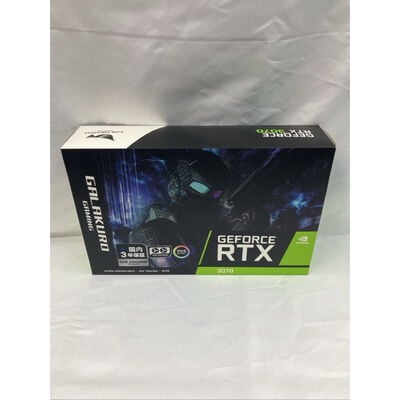 【仙台店】中古  玄人志向 GG-RTX3070-E8GB/OC/DF (RTX3070 8G) 3240009307 