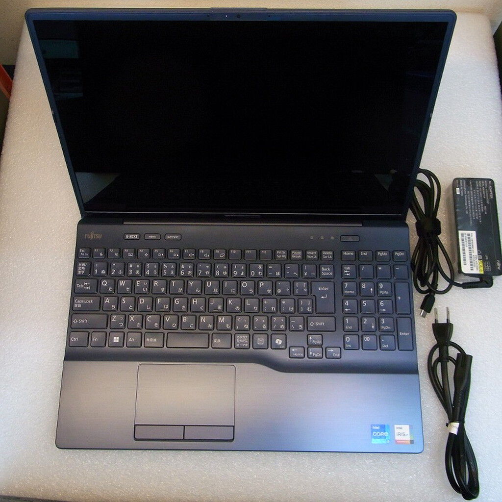 未使用品近い 富士通 AH50 i7 16G 新品SSD512GB Office FUJITSU AH50/A3☆i7/16GB/新品SSD512GB/美品 最新Windows11+office