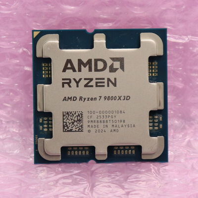 【札幌店】中古  AMD Ryzen 7 9800X3D (AM5/4.7/104M/C8/T16/120W) 172566 
