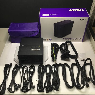 【松山環状枝松店】中古  NZXT PA-2G2BB-JP(C1200 Black ATX3.1 1200W 80+G P) 4560001375 