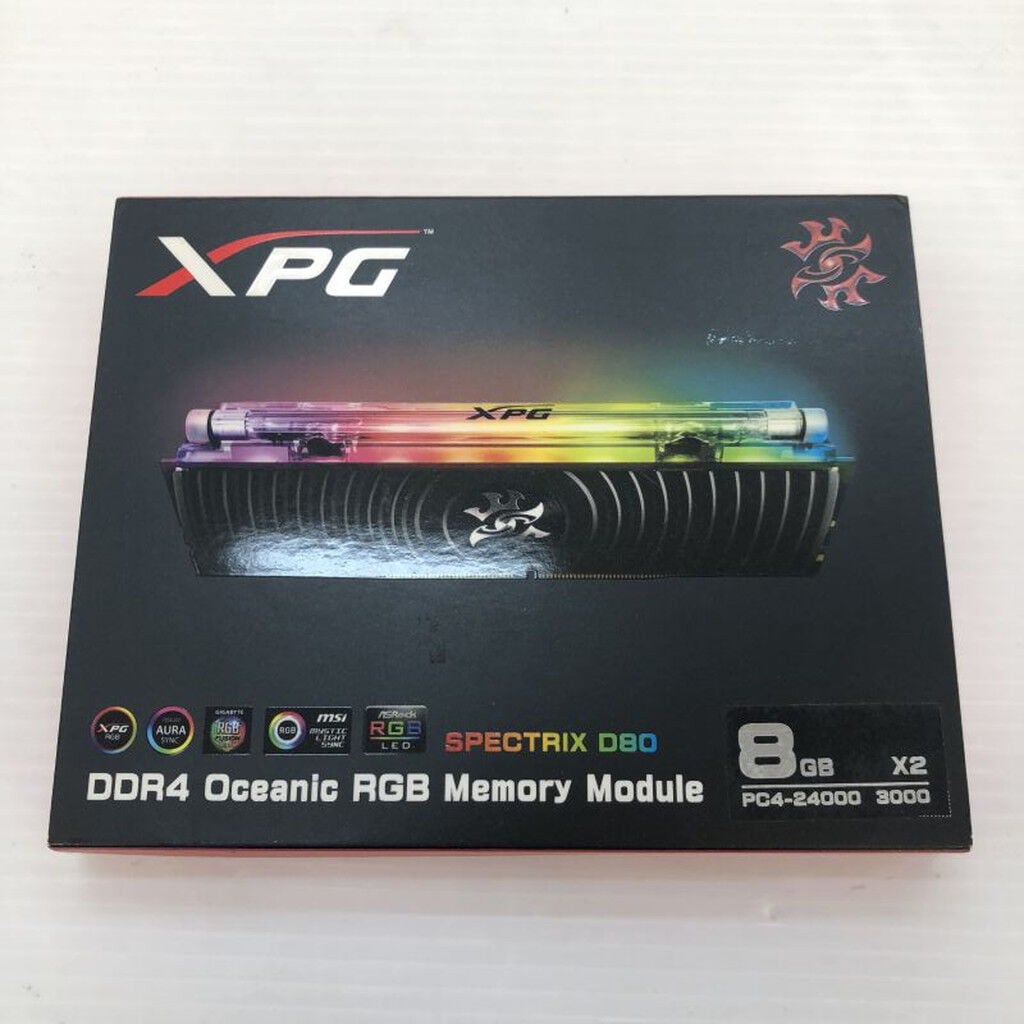 中古 8GB 2枚組(合計16GB) PC4-24000/DDR4-3000 デスクトップ用 190924