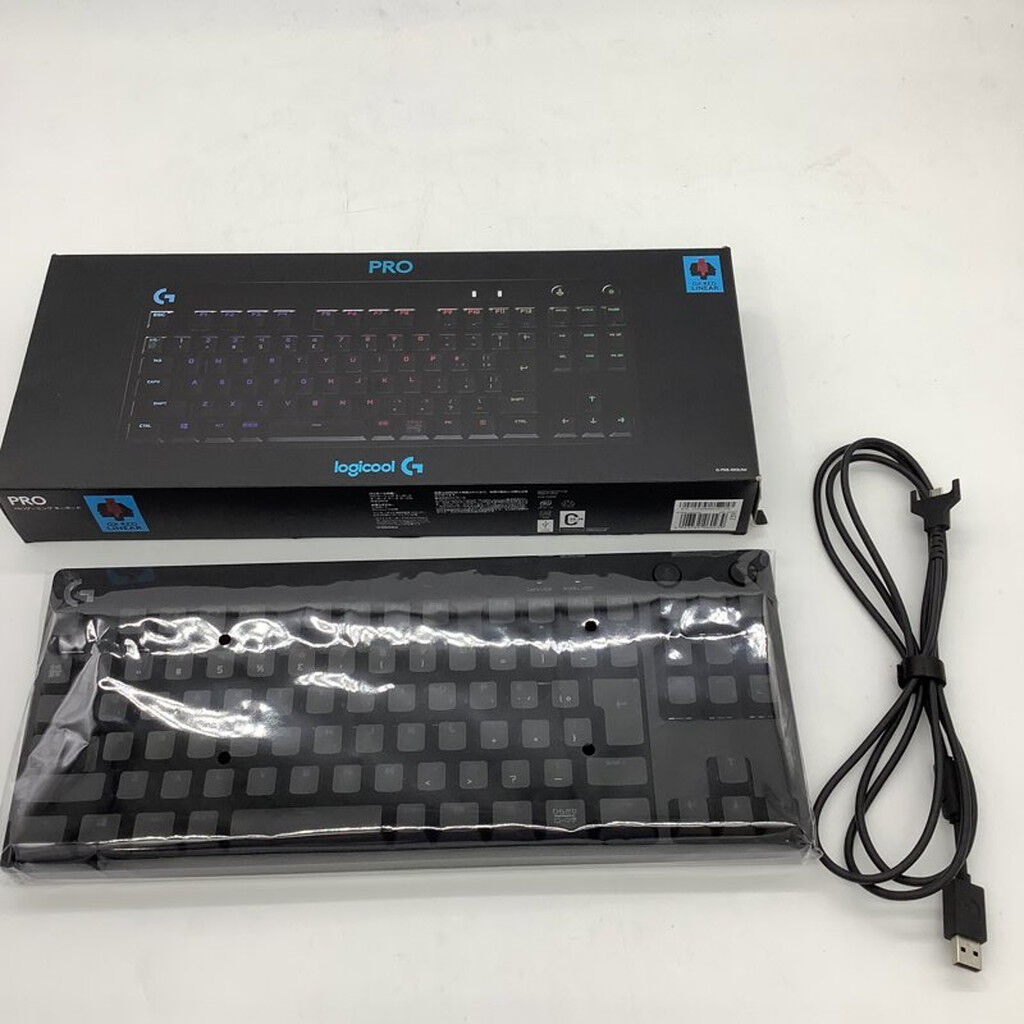 中古 Logicool G-PKB-002LN (有線 ｹﾞｰﾐﾝｸﾞｷｰﾎﾞｰﾄﾞ) 158800 （372917