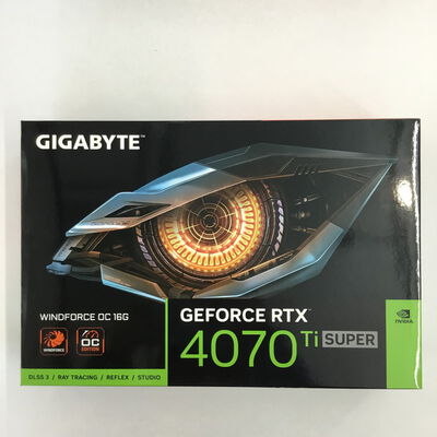 【松山環状枝松店】中古  GIGABYTE GV-N407TSWF3OC-16GD (RTX4070Ti SUPER 16GB) 4560001108 