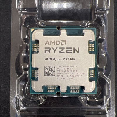 【静岡東瀬名店】中古  AMD Ryzen 7 7700X (AM5/4.5GHz/40M/C8/T16/105W 152463 