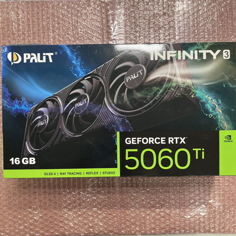 中古 Palit NE7506T019T1-GB2061S(RTX5060Ti Infinity3 16G) 178241