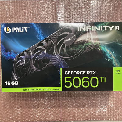 【宮崎恒久店】中古  Palit NE7506T019T1-GB2061S(RTX5060Ti Infinity3 16G) 178241 