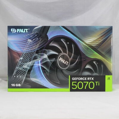中古  Palit NE7507T019T2-GB2030G (RTX5070Ti GameRock) 3480033050 