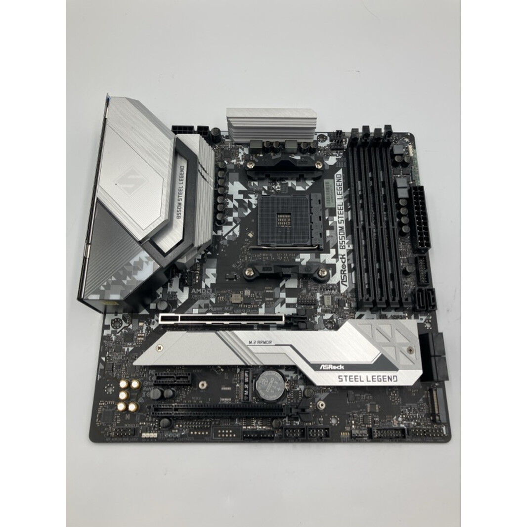 中古 ASRock B550M Steel Legend (B550 AM4 mATX DDR4) 142939