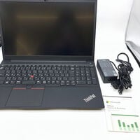 中古  LENOVO E15 Gen2 MSO 指紋認証無し (Intel Core i5 1135G7 2.4GHz/8GB/SSD256GB/-/オンボード/15.6/1920x1080/GbE/Wi-Fi/WEBCAM/W11P/Microsoft Office Home and Business 2024) 188581 