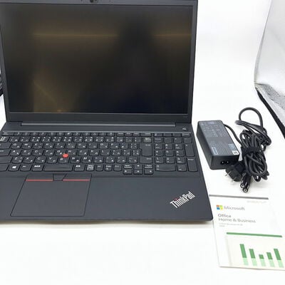 【宇都宮鶴田店】中古  LENOVO E15 Gen2 MSO 指紋認証無し (Intel Core i5 1135G7 2.4GHz/8GB/SSD256GB/-/オンボード/15.6/1920x1080/GbE/Wi-Fi/WEBCAM/W11P/Microsoft Office Home and Business 2024) 188581 