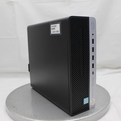 【通販センター】中古  【ジャンク品/保証無/返品質問不可】HP ProDesk 600 G4 SFF(Intel Core i5 8500/8GB DDR4 (PC4)/SSD1TB/DVDマルチ/オンボード/OS無し) 196815 