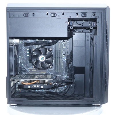 【通販センター】中古  MOUSE G-Tune NEXTGEAR-MICRO(Intel Core i7 8700K/16GB DDR4 (PC4)/SSD500GB/DVDマルチ/NVIDIA GeForce GTX 1060 3GB/W11H64 MAR) 202597 