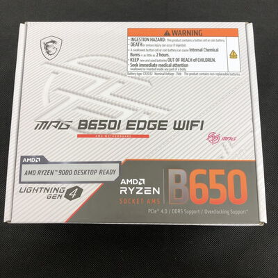【長野稲里店】中古  MSI MPG B650I EDGE WIFI (B650 AM5 mITX DDR5) 168275 