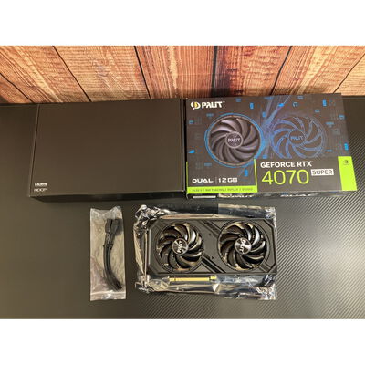 【富士青葉店】中古  Palit NED407S019K9-1043D (RTX4070 SUPER 12GB) 163398 