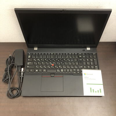 【福山ココローズ店】中古  LENOVO ThinkPad L15 Gen2 MSO (Intel Core i5 1135G7 2.4GHz/16GB/SSD256GB/-/オンボード/15.6/1920x1080/GbE/Wi-Fi/WEBCAM/W11P/Microsoft Office Home and Business 2024) 188668 