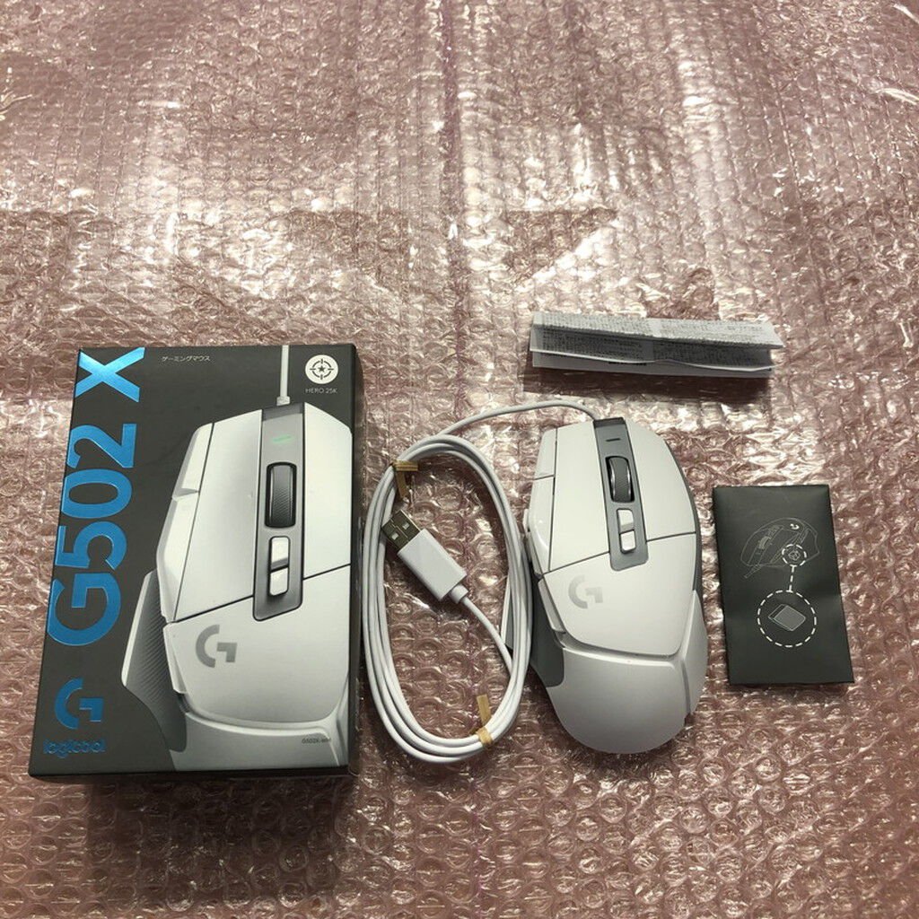 【中古美品】G 502X PLUS ロジクール　マウス Amazon.co.jp: Logicool G ゲーミングマウス G502 X PLUS LIGHTSPEED