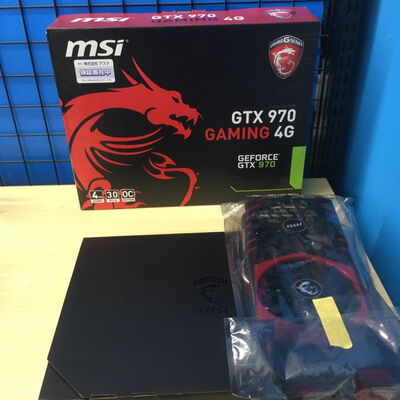 【博多店】中古  MSI GTX 970 GAMING 4G (GTX970 4GB GDR5 OC) 126367 