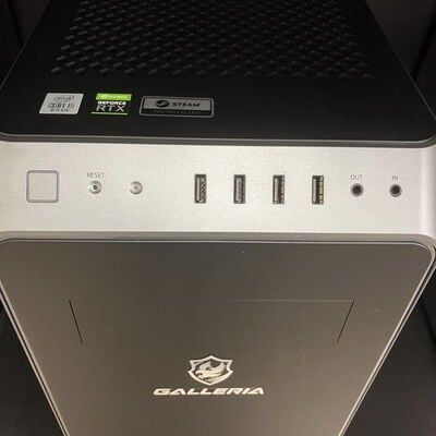 【新潟店】中古  GALLERIA RM5C-R36T(i5 10400/16GB/SSD1TB/RTX3060Ti/) 3290006495 