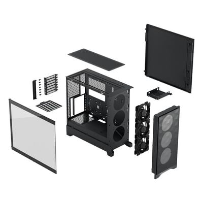 Fractal Design  Pop 2 Air Black TG FD-C-POA2A-02 (ATX ガラスパネル ブラック) 