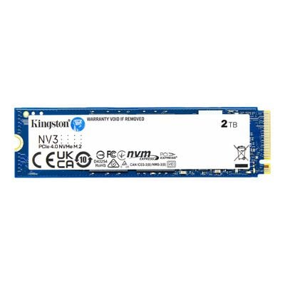 Kingston  NV3 PCIe 4.0 NVMe SSD SNV3S/2000G (M.2 2280 Gen4 2TB) 