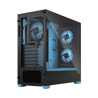 Fractal Design  Pop Air RGB Cyan Core TG Clear Tint FD-C-POR1A-02 (ATX) ドスパラ限定モデル 