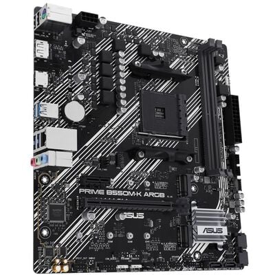 ASUS  PRIME B550M-K-ARGB-CSM (B550 AM4 MicroATX) 