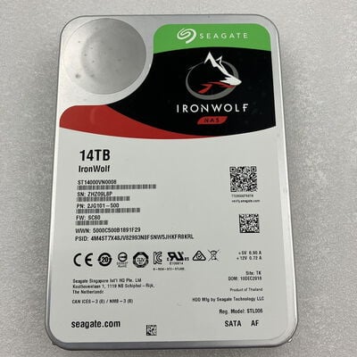 【新潟店】中古  各社 3.5インチ HDD 14TB SATA （デスクトップ用） 138694 